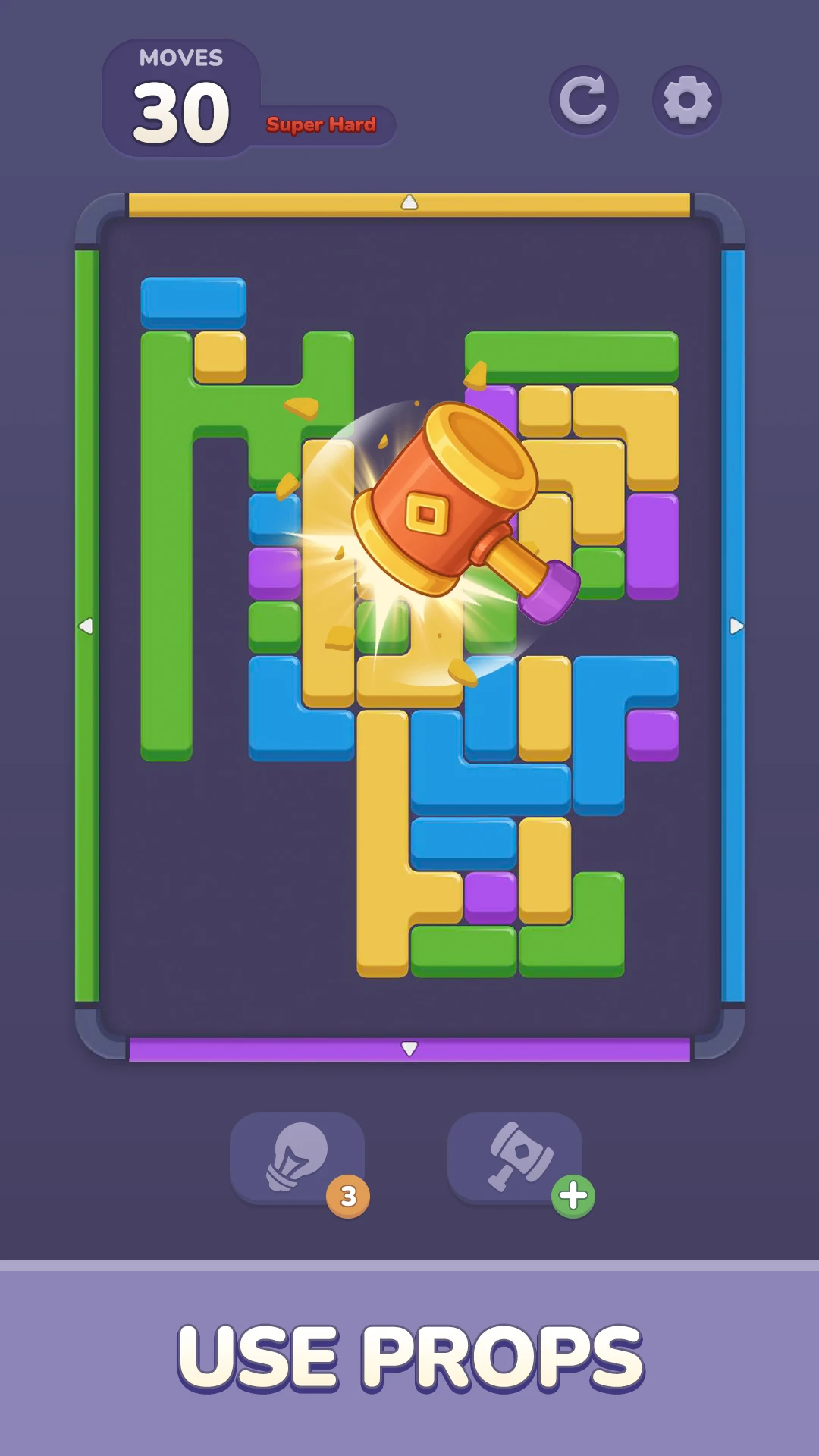 Tap Block Out: Color Puzzle screenshot